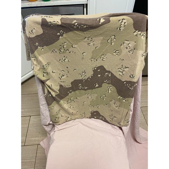 Vintage U.S Army Desert Camouflage Pattern T-Shirt Combat Tee Cotton Size XL - Picture 3 of 3